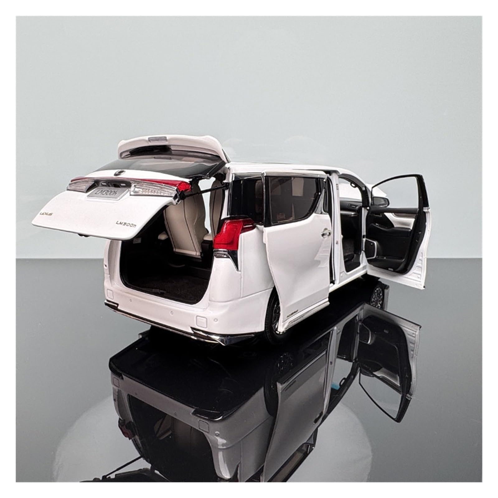 Amazon | 1：18 レクサス LM300H LM 金属おもちゃのバンモデルカー